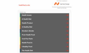 Healthfacts.site thumbnail