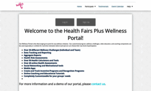 Healthfairsportal.com thumbnail