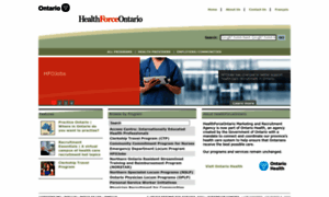 Healthforceontario.ca thumbnail