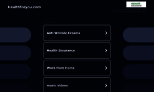 Healthforyou.com thumbnail
