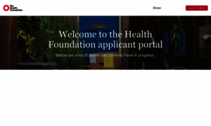 Healthfoundation.force.com thumbnail