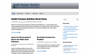 Healthfreedomnutrition.com thumbnail