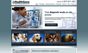 Healthgene.com thumbnail