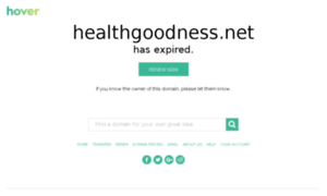 Healthgoodness.net thumbnail