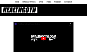Healthgoth.com thumbnail