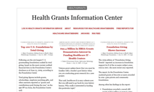 Healthgrants.wordpress.com thumbnail