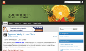 Healthier-diets.com thumbnail
