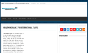 Healthiinsurancesforinternationaltravel.com thumbnail