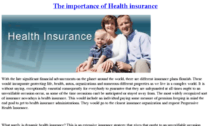 Healthinsurance.tk thumbnail