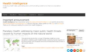 Healthintelligence.drupalgardens.com thumbnail