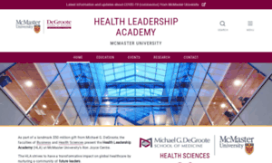 Healthleadershipacademy.ca thumbnail