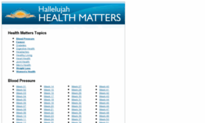 Healthmatters.hacres.com thumbnail