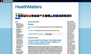 Healthmatters4.blogspot.com thumbnail