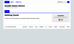 Healthnewsdirect.com thumbnail