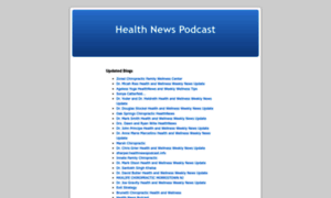 Healthnewspodcast.info thumbnail