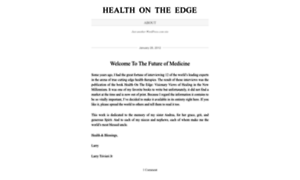 Healthontheedge.wordpress.com thumbnail