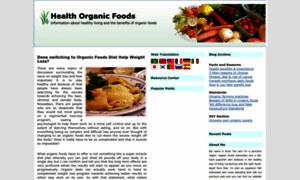 Healthorganicfoods.com thumbnail