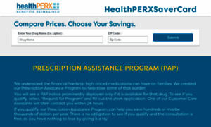 Healthperx.pharmacysavercard.com thumbnail