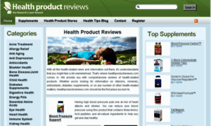 Healthproductreviews.com thumbnail