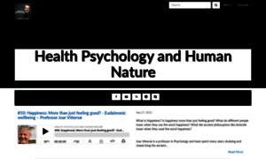 Healthpsychologyandhumannature.libsyn.com thumbnail