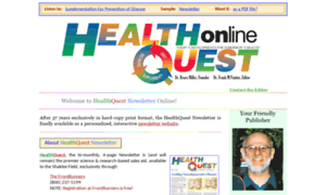 Healthquestnewsletteronline.com thumbnail