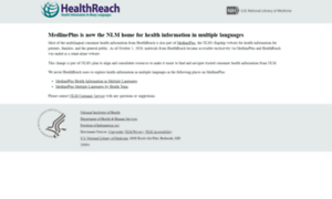 Healthreach.nlm.nih.gov thumbnail
