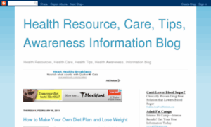 Healthresources-information.blogspot.com thumbnail