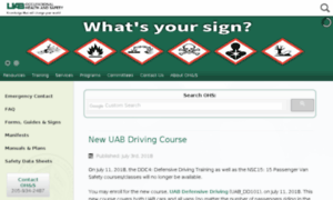 Healthsafe.uab.edu thumbnail