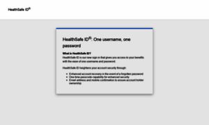Healthsafeid-stage.optumbank.com thumbnail
