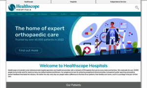 Healthscopehospitals.com.au thumbnail