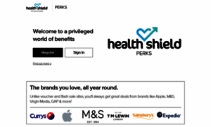 Healthshield.xexec.com thumbnail