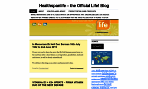 Healthspanlife.wordpress.com thumbnail