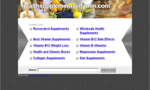 Healthsupplementsvitamin.com thumbnail