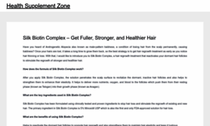 Healthsupplementzone.com thumbnail