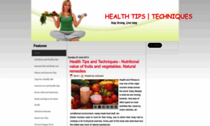 Healthtipandtechnics.blogspot.in thumbnail