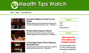 Healthtipswatch.com thumbnail