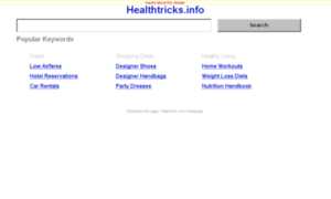 Healthtricks.info thumbnail