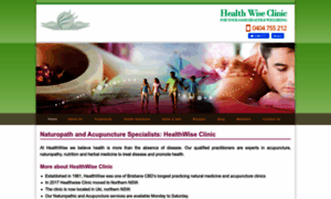 Healthwiseclinic.com.au thumbnail