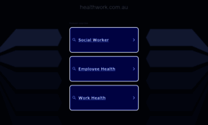 Healthwork.com.au thumbnail