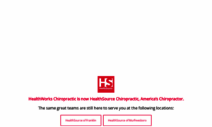 Healthworkschiropractic.net thumbnail