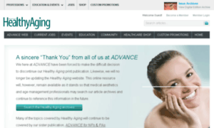 Healthy-aging.advanceweb.com thumbnail