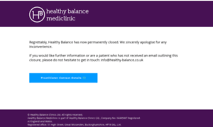 Healthy-balance.co.uk thumbnail