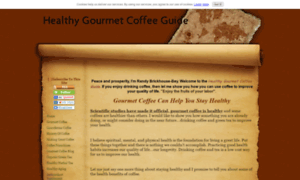 Healthy-gourmet-coffee-guide.com thumbnail