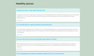 Healthy-juices.info thumbnail