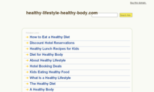 Healthy-lifestyle-healthy-body.com thumbnail