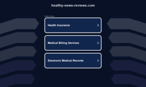 Healthy-news-reviews.com thumbnail