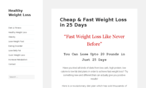 Healthy-weight-loss-plan.info thumbnail