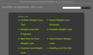 Healthy-weightloss-101.com thumbnail