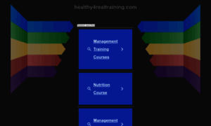 Healthy4realtraining.com thumbnail