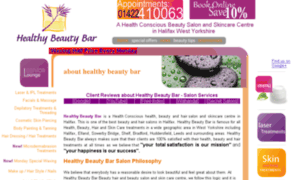 Healthybeautybar.com thumbnail